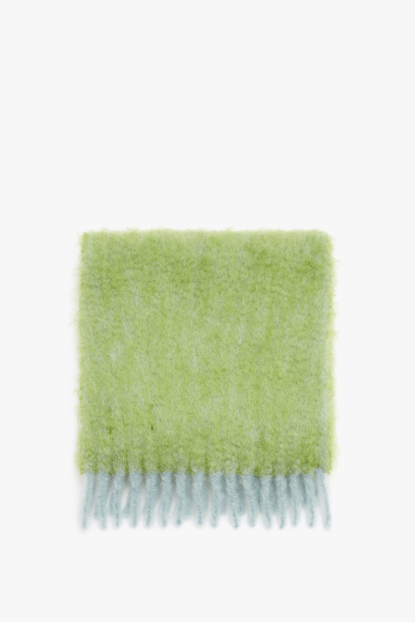 EXCLUSIVE Mohair Scarf In Apple Green