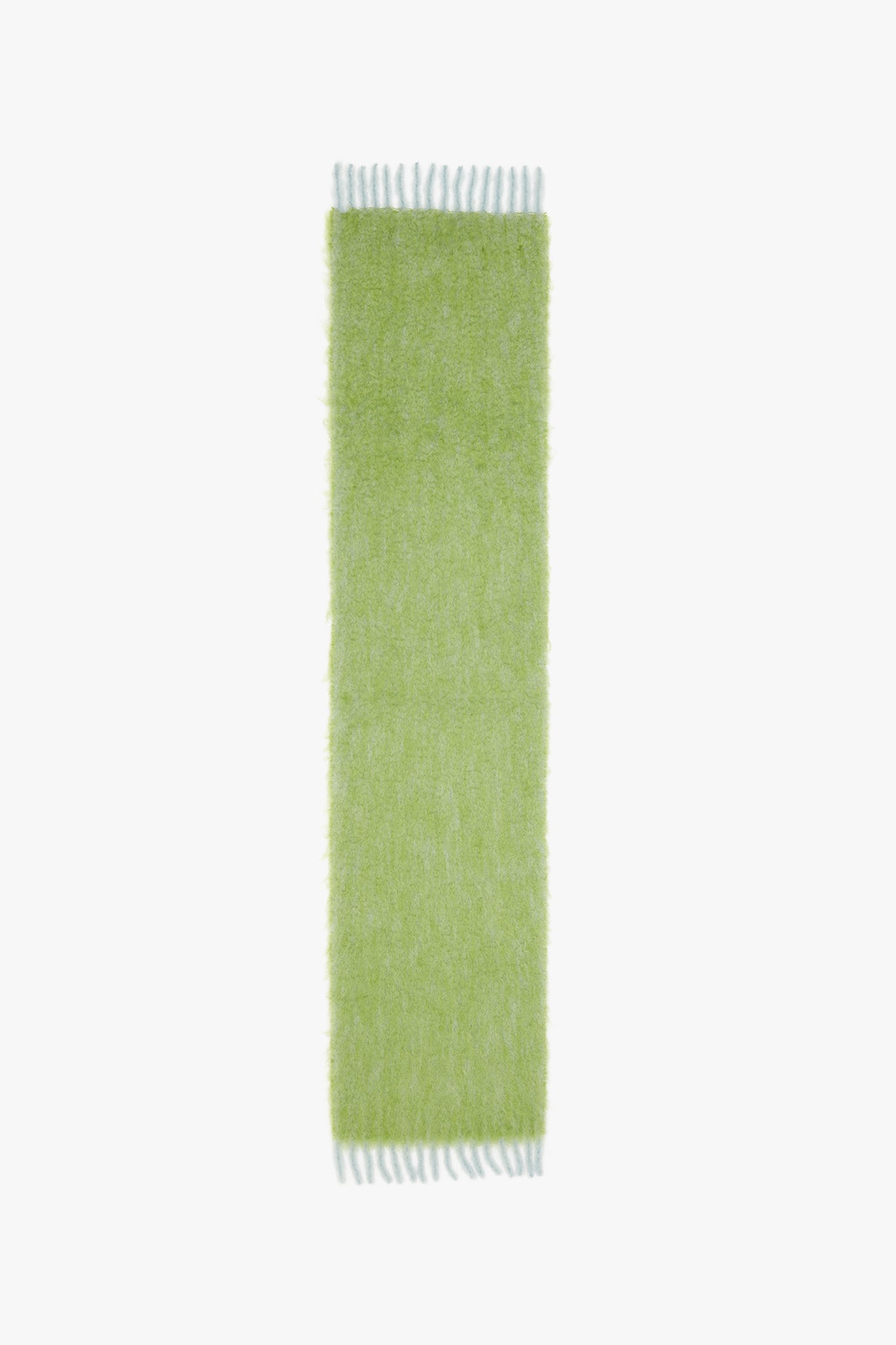 EXCLUSIVE Mohair Scarf In Apple Green
