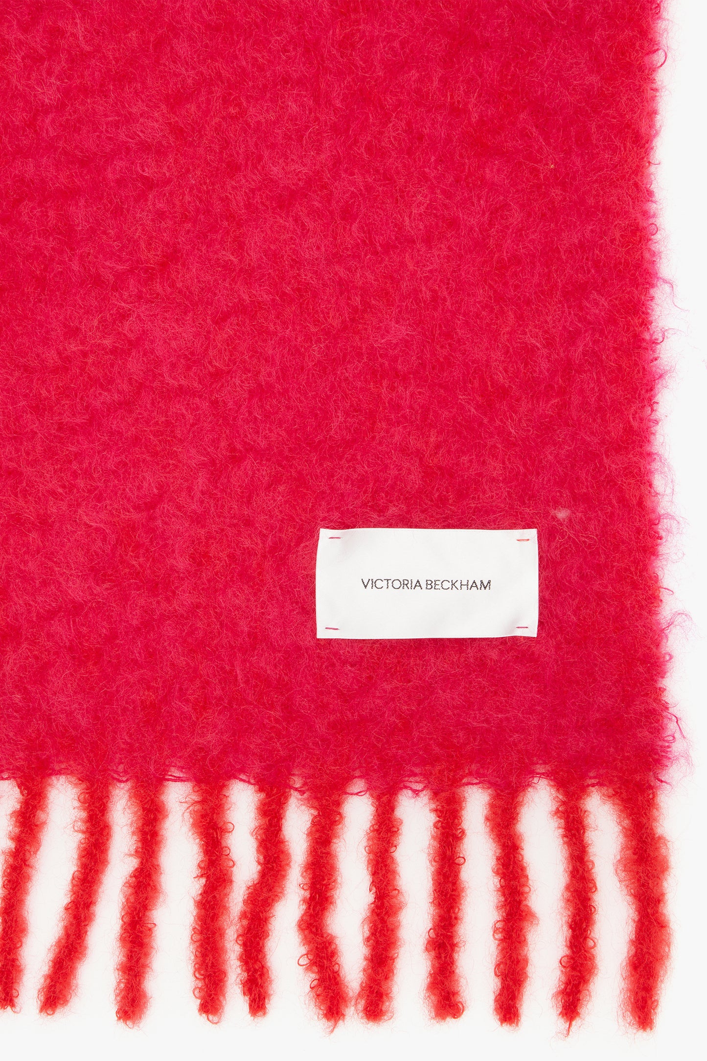 EXCLUSIVE Mohair Scarf In Fuchsia