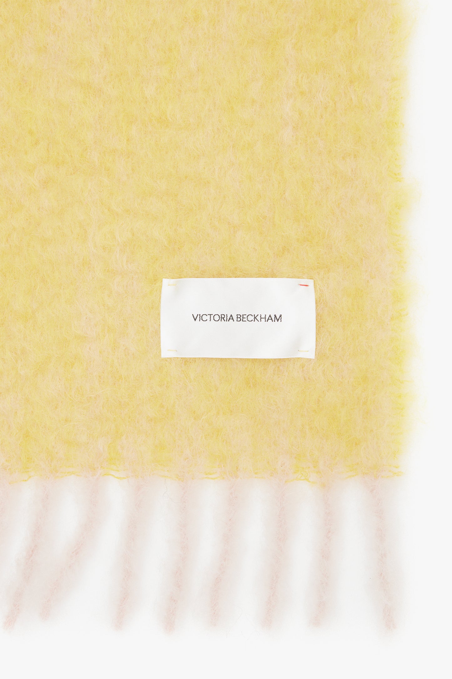 EXCLUSIVE Mohair Scarf In Sunflower Yellow
