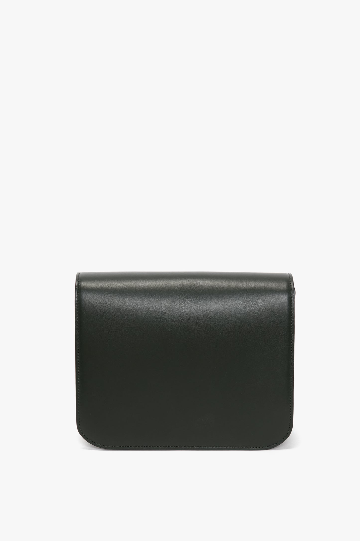 Chain Shoulder Bag In Petrol Leather