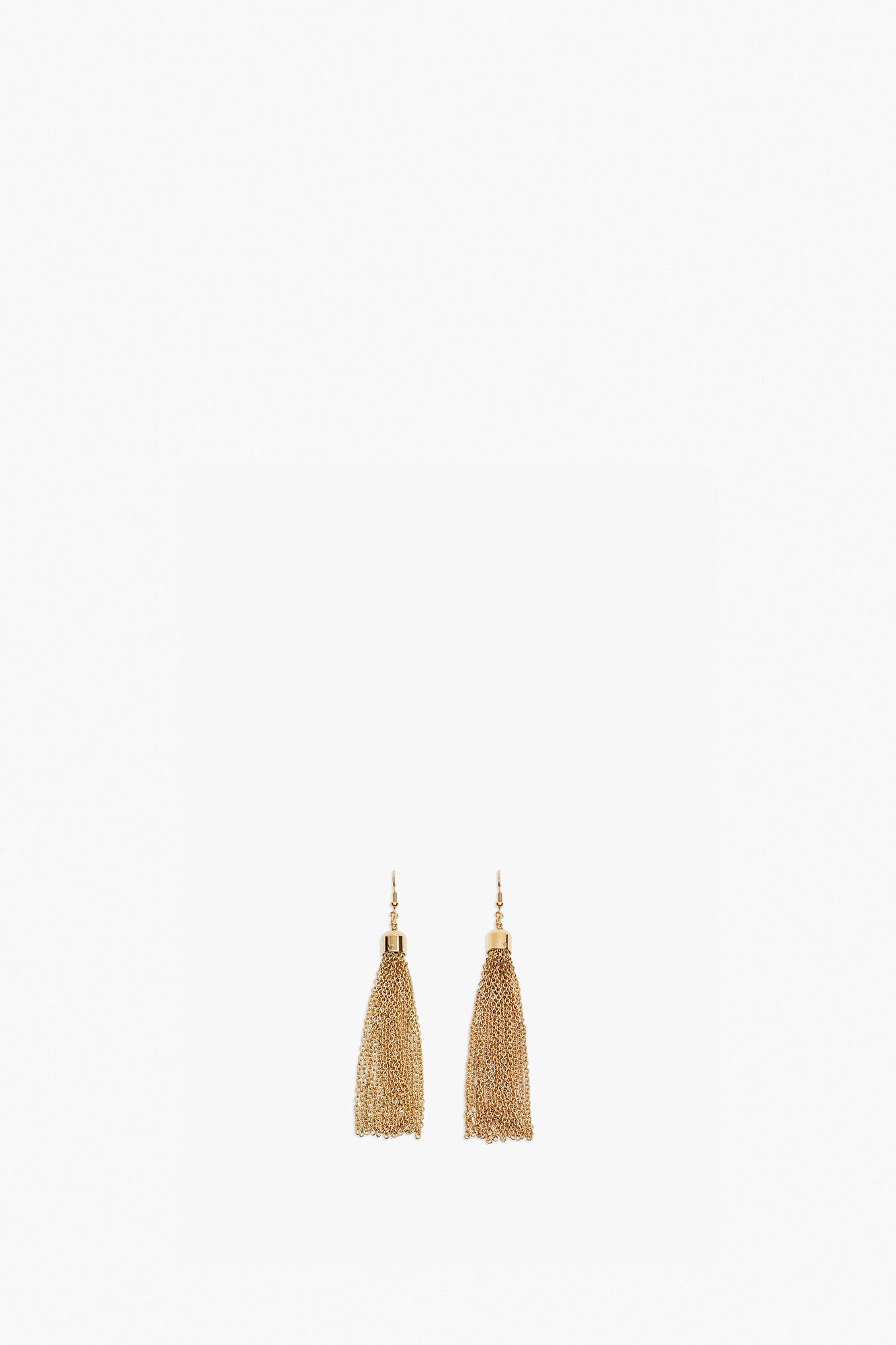 Tassel Earrings In Gold