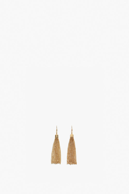 Tassel Earrings In Gold